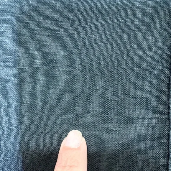 James Perse Linen Oversized Capsule Wardrobe Lightweight Shirt In Black Size 1/S - Picture 8 of 13